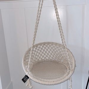 New Macrame Hanging Chair